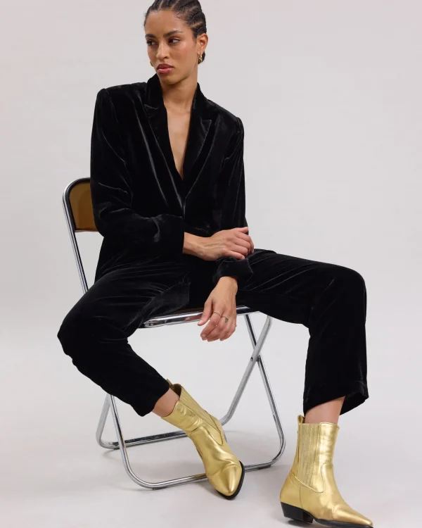 Outerwear | Hartford Vekma Velvet Jacket Black