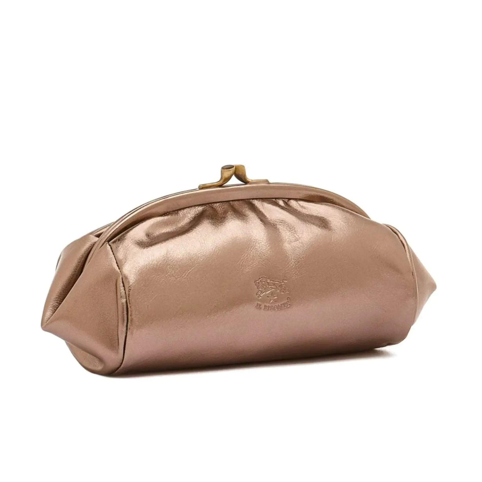 il_bisonte_case_clutch_ba_0.webp Bags | Il Bisonte Case Clutch Bag Metallic Bronze