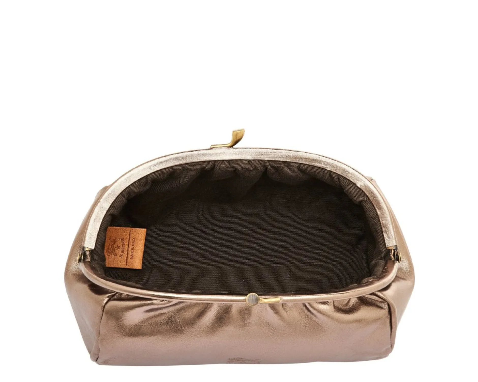 il_bisonte_case_clutch_ba_1.webp Bags | Il Bisonte Case Clutch Bag Metallic Bronze
