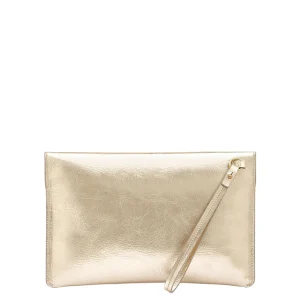 Wallets | Bags | Il Bisonte Clutch Esperia Platino Brass Hardware