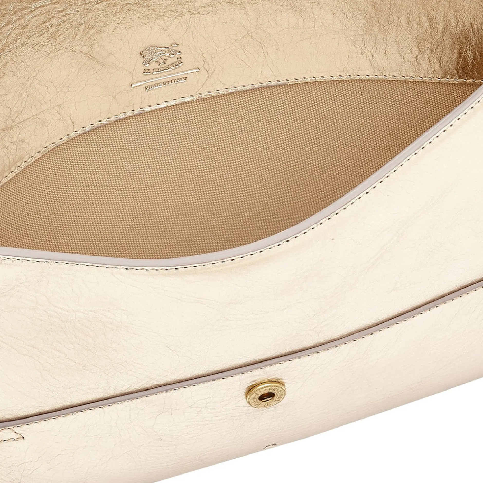 il_bisonte_clutch_esperia_3-1.webp Wallets | Bags | Il Bisonte Clutch Esperia Platino Brass Hardware