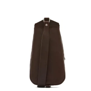 Bags | Il Bisonte Cosimo One Strap Backpack in Vintage Leather in Caffe