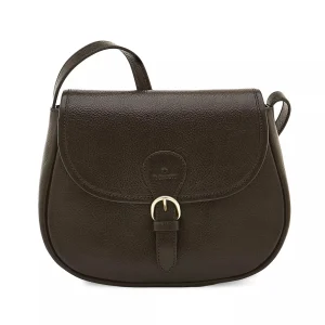 Bags | Il Bisonte Crossbody Novecento Nero Brass Hardware