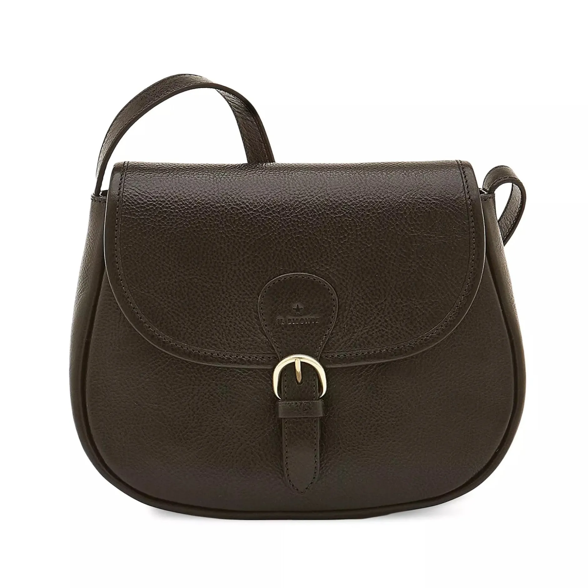 il_bisonte_crossbody_nove_0.webp Bags | Il Bisonte Crossbody Novecento Nero Brass Hardware