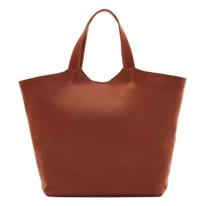 Bags | Il Bisonte Le Laudi Tote Bag in Vintage Leather Dark Brown Seppia