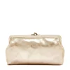 Bags | Il Bisonte Manuela Clutch Bag Metallic Platinum