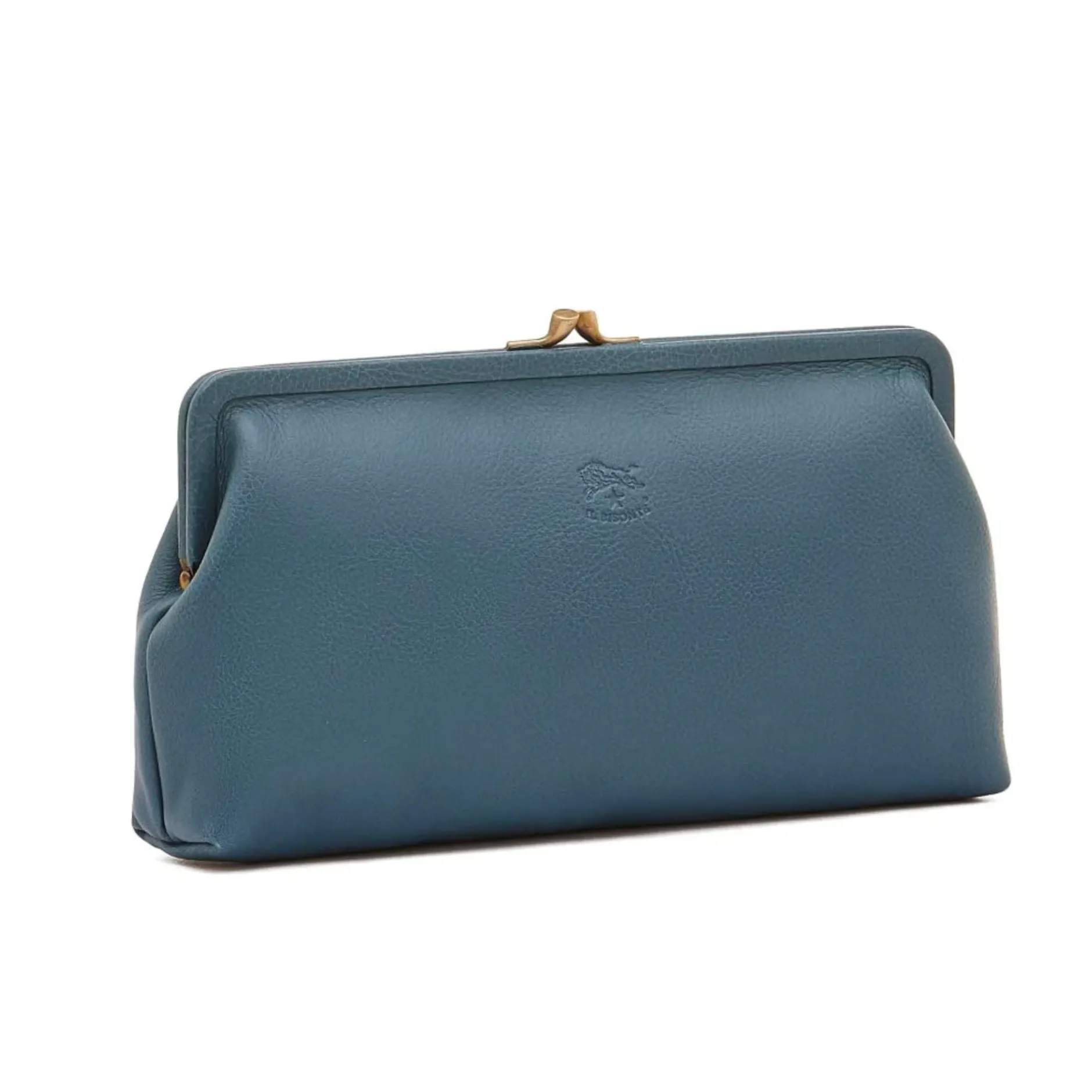 il_bisonte_manuela_clutch_0-5.webp Bags | Il Bisonte Manuela Clutch Bag Blue Denim