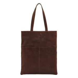 Bags | Il Bisonte Oriuolo Tote Bag Vintage Leather Coffee