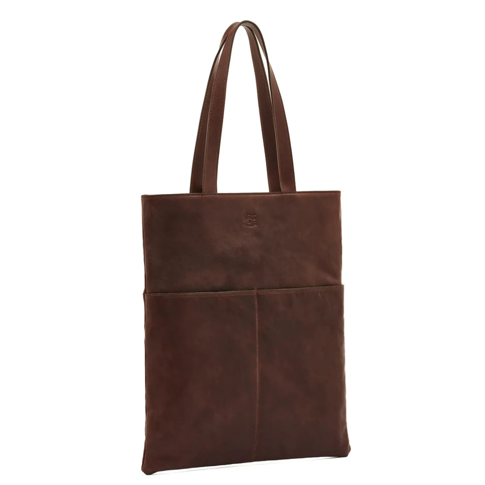 il_bisonte_oriuolo_tote_b_1.webp Bags | Il Bisonte Oriuolo Tote Bag Vintage Leather Coffee