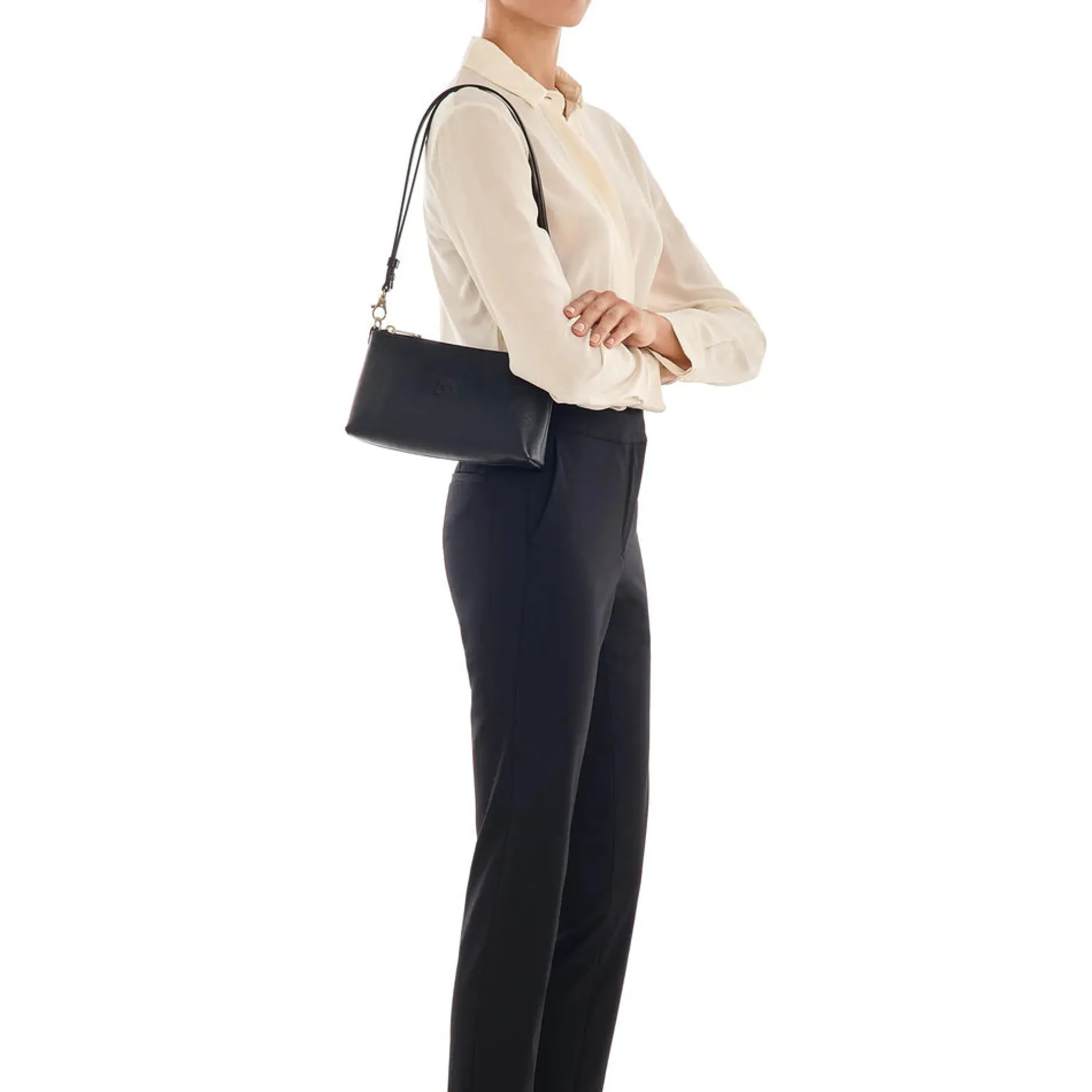 il_bisonte_shoulder_salin_3.webp Bags | Il Bisonte Shoulder Salina Black Brass Hardware
