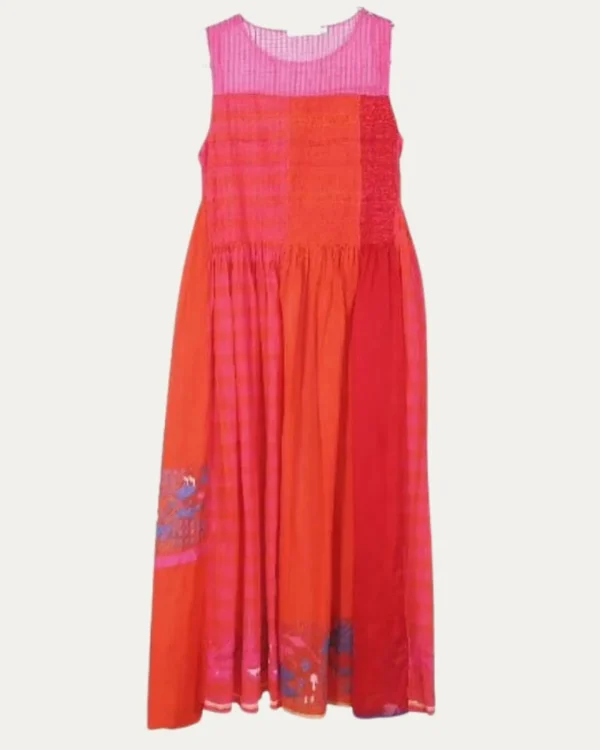 Dresses | Injiri Jodhpur Ladies Dress Red + Pink