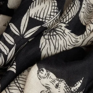 Scarves | Inoui Editions Scarf 100 Magnus Black