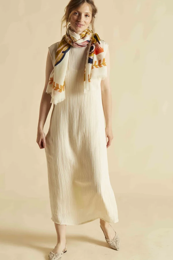 Scarves | Inoui Editions Scarf Scarf 70 Toucan White