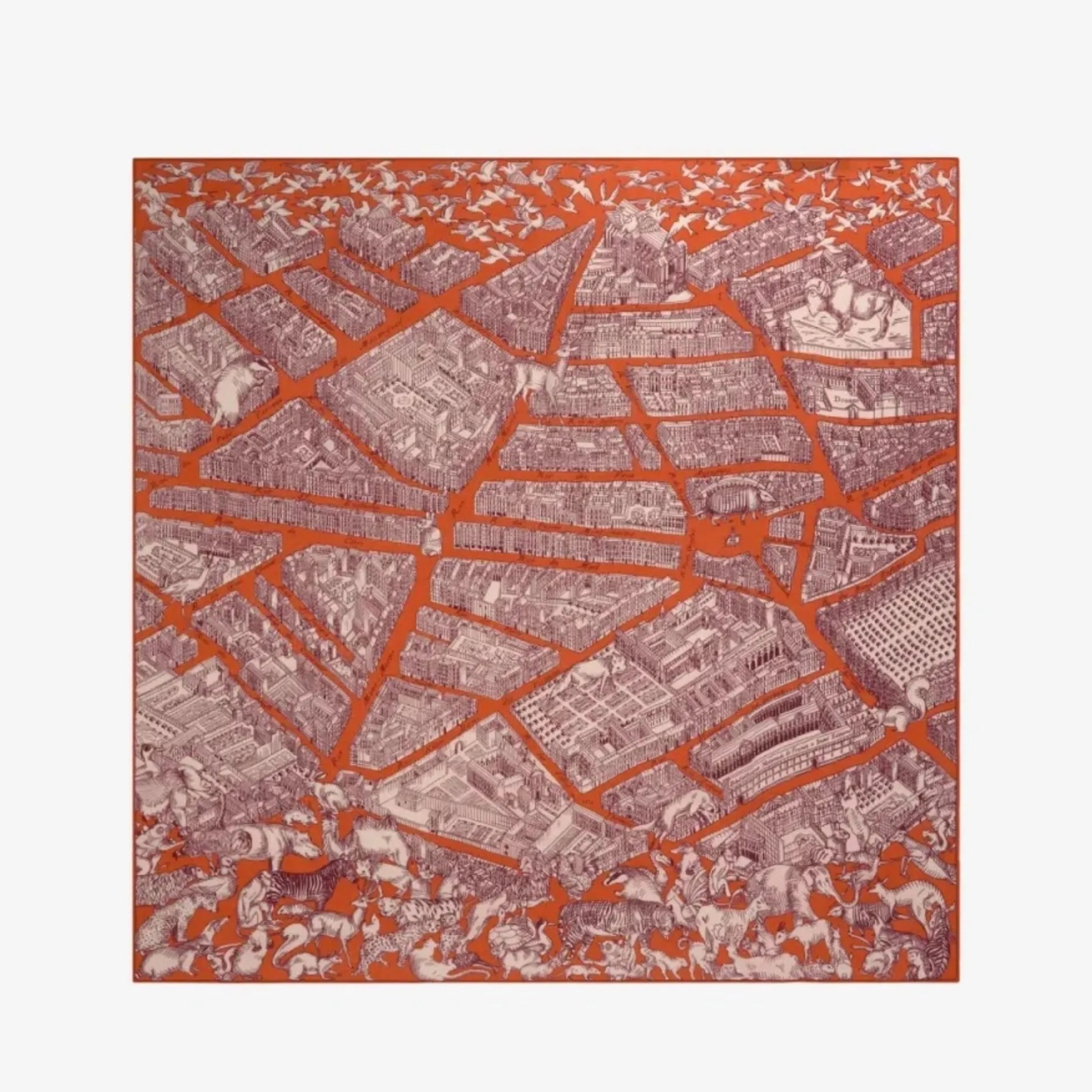 inoui_editions_square__tu_0.webp Scarves | Inoui Editions Square 130 Turgot Orange