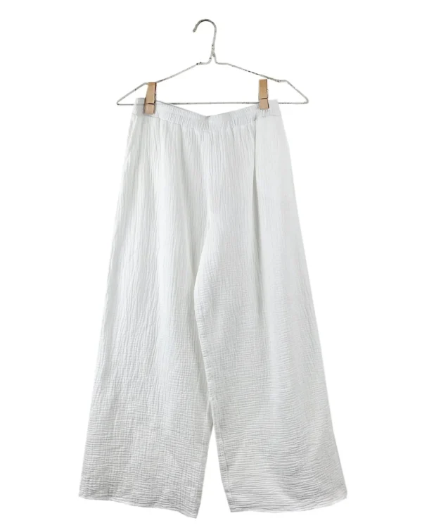 Pants | It is Well L.A. Easy Wide Gauze Pant Salt