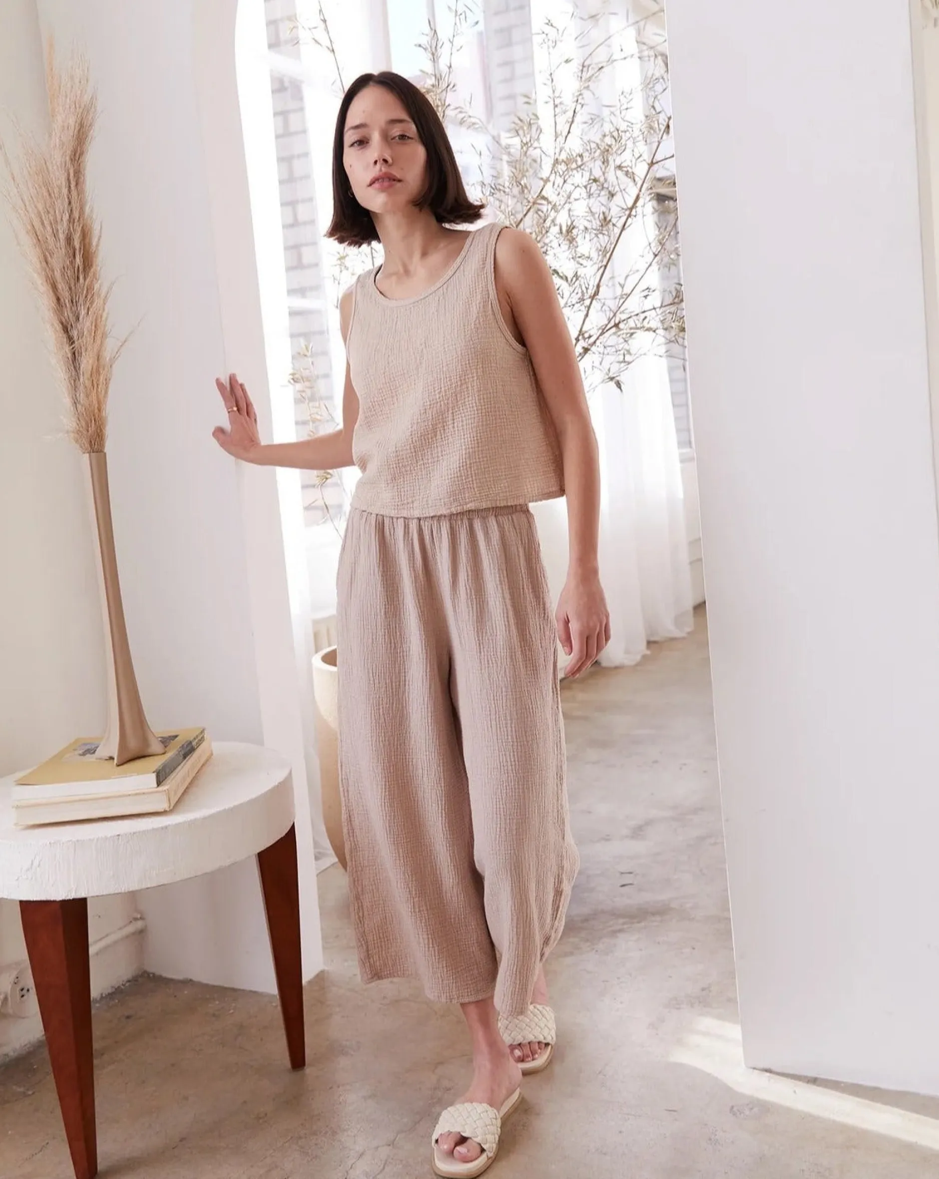 it_is_well_la_easy_wide_g_0.webp Pants | It is Well L.A. Easy Wide Gauze Pant Sand Beige