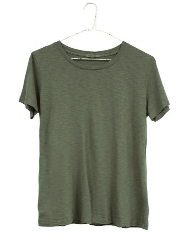 Tanks + Tees | It is Well L.A. Everyday Short Sleeve Crewneck Olive