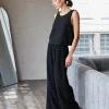 Pants | It is Well L.A. Full Length Gauze Pants Black