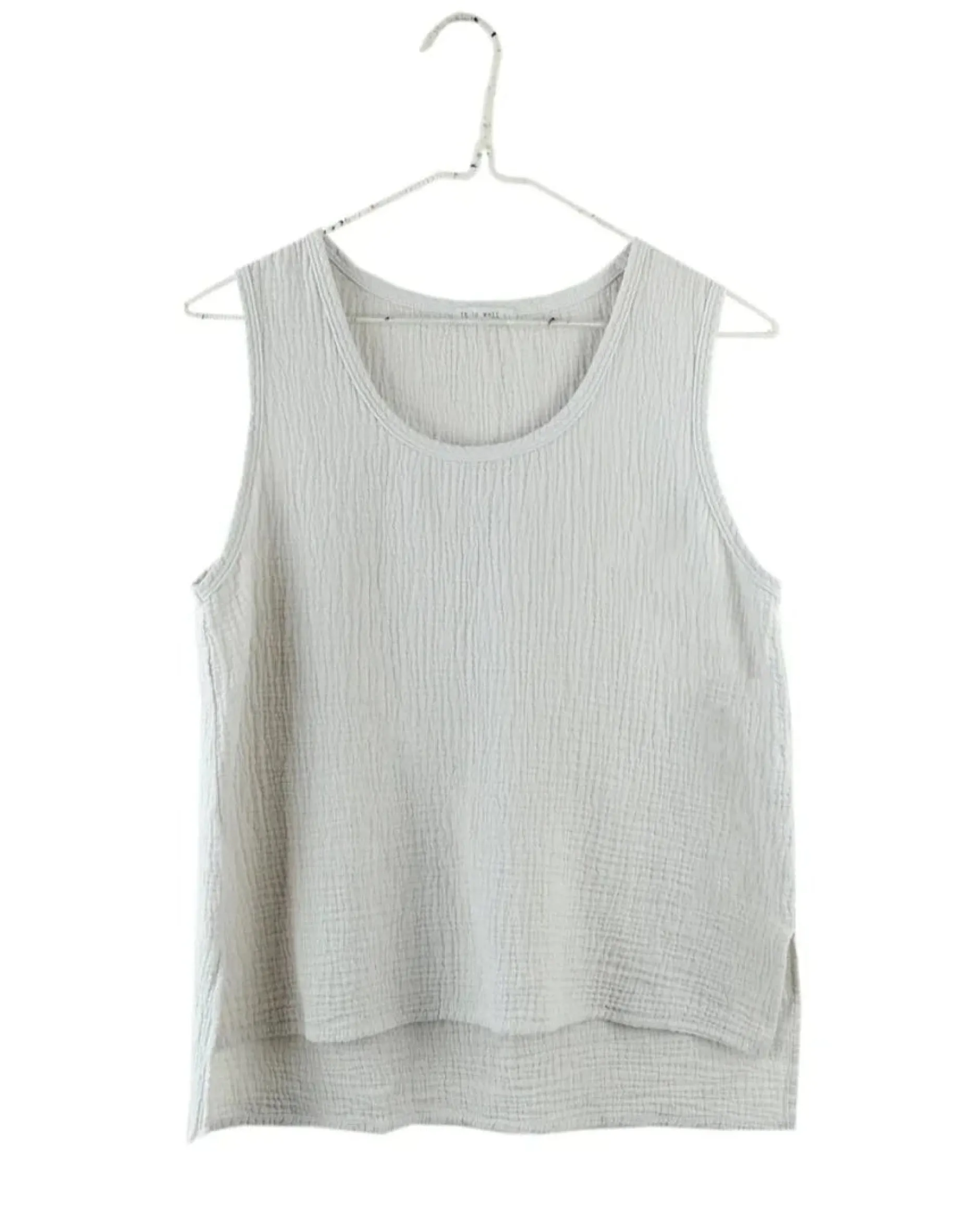 it_is_well_la_sleeveless__0-3.webp Shirts + Tops | It is Well L.A. Sleeveless Gauze Top Misty Sage