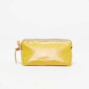Bags | Jack Gomme Paris Blush Linen Pouch Yellow
