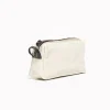 Bags | Jack Gomme Paris Blush Linen Pouch Cream