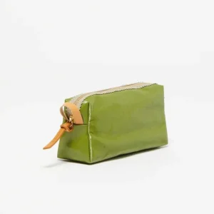 Bags | Jack Gomme Paris Blush Linen Pouch Green