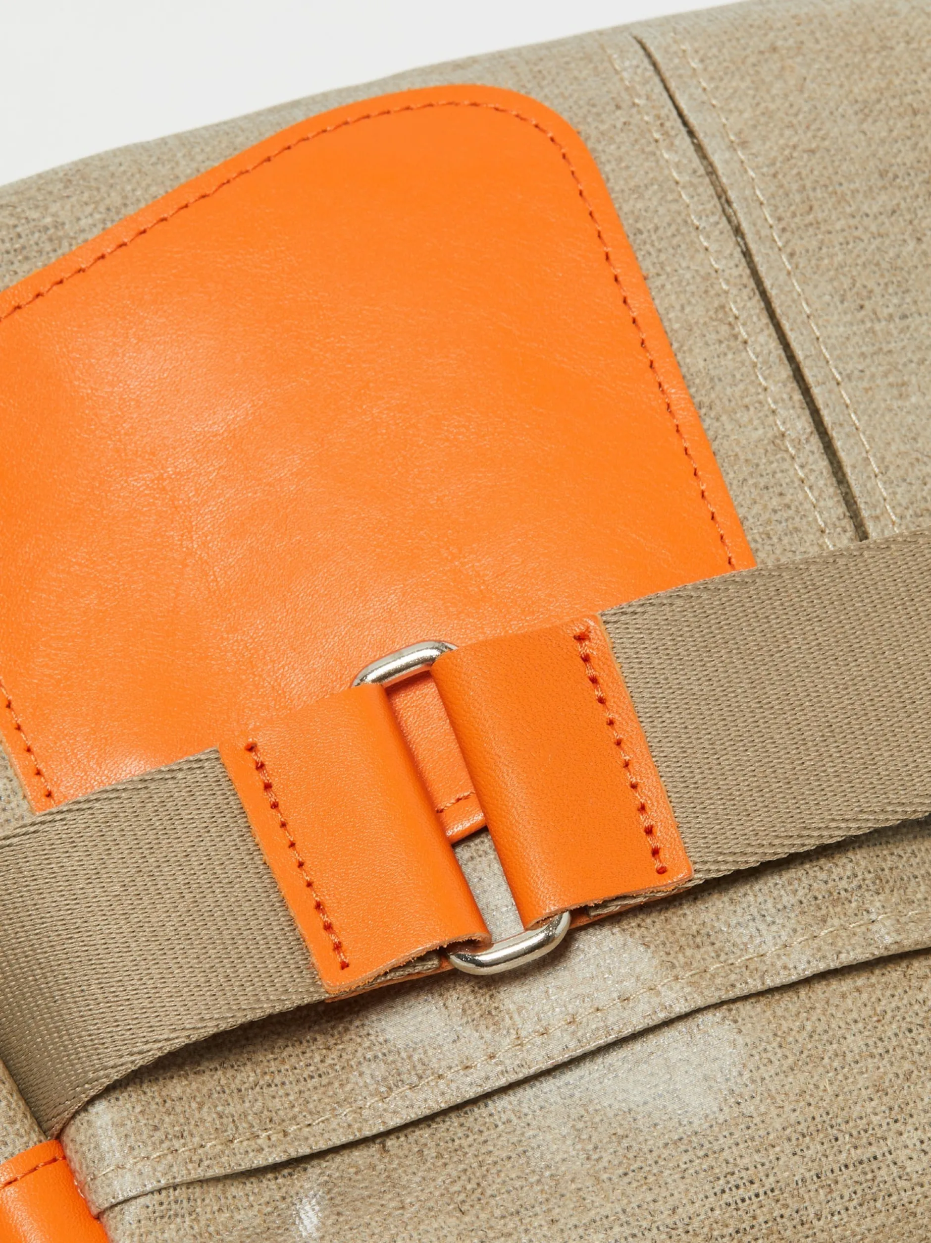 jack_gomme_paris_petit_ga_2.webp Bags | Jack Gomme Paris Petit Gaby Linen Satchel Natural + Orange