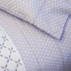Sheets | John Robshaw Bindi Lavendar Organic Sheet Set