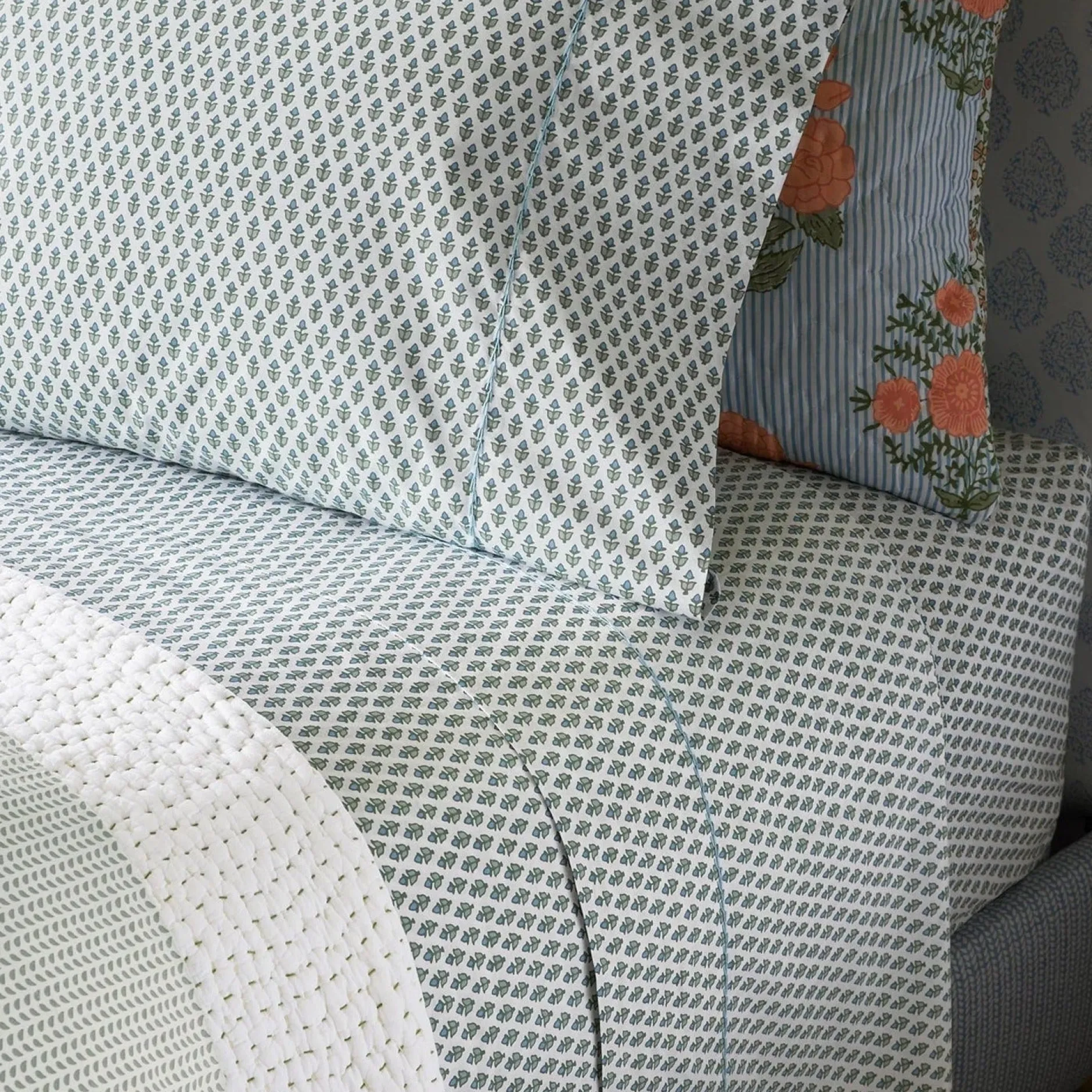 john_robshaw_cala_sage_sh_0.webp Sheets | John Robshaw Cala Sage Sheet Sets