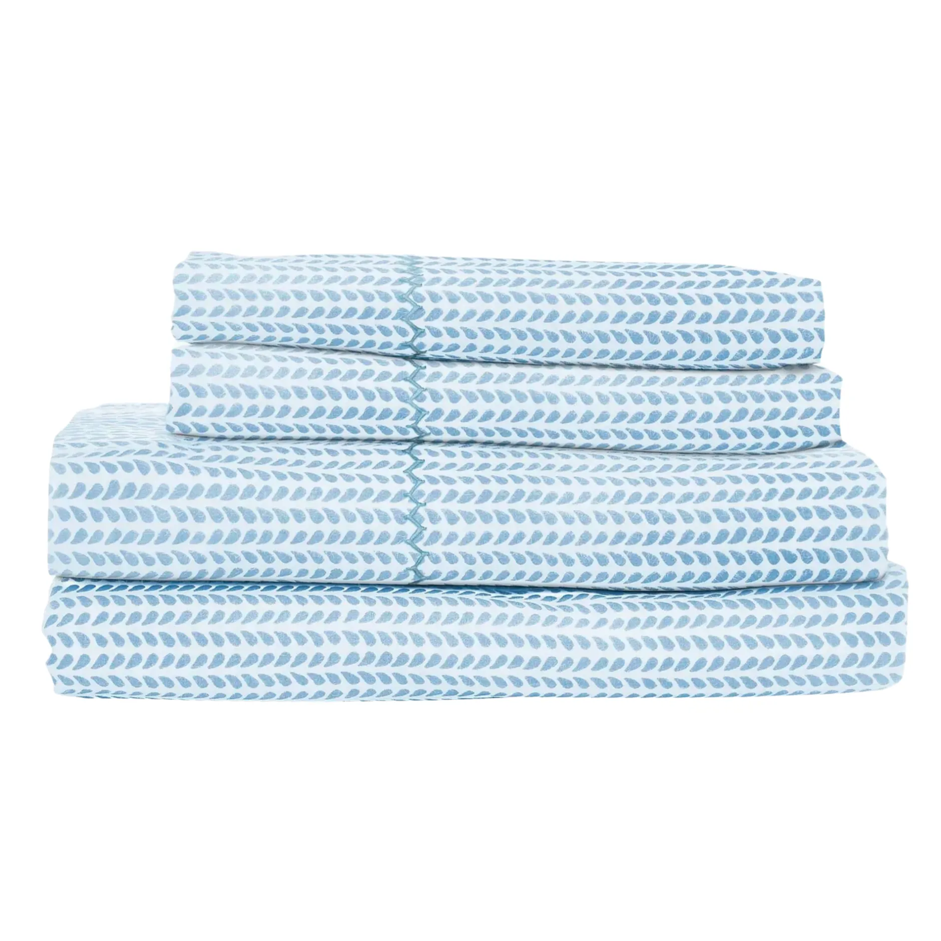 john_robshaw_cinde_light__0-1.webp Sheets | John Robshaw Cinde Light Indigo Sheet Set