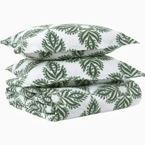 Duvets | John Robshaw Dasati Dark Sage Organic Duvet