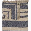 Throws | John Robshaw Ekram Indigo Throw