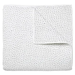 Quilts + Coverlets | John Robshaw Hand Stitched Coverlet Gray