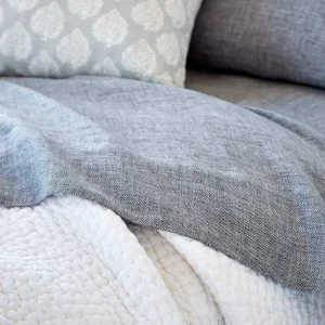 Quilts + Coverlets | John Robshaw Hand Stitched Coverlet White