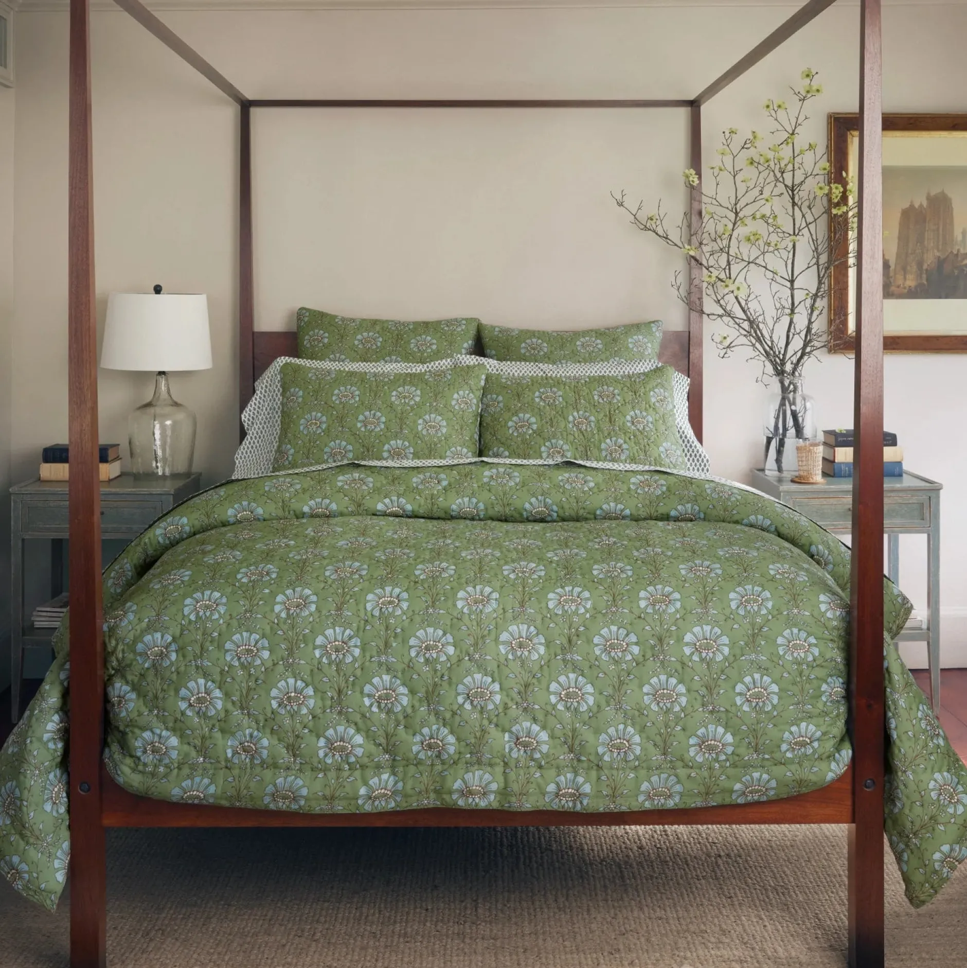 john_robshaw_jeeva_sage_q_1.webp Quilts + Coverlets | John Robshaw Jeeva Sage Quilt