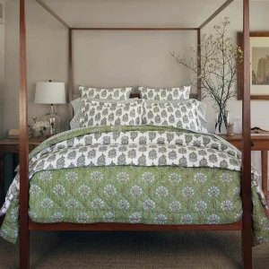 Quilts + Coverlets | John Robshaw Jeeva Sage Quilt