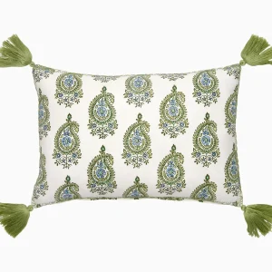 Pillows | John Robshaw Nilay Sage Pillow