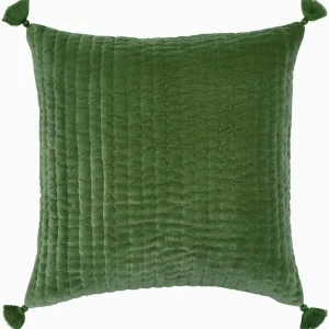 Pillows | John Robshaw Velvet Moss Pillow