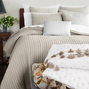Quilts + Coverlets | John Robshaw Velvet Sand Quilt