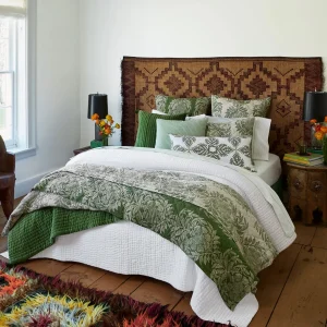 Pillows | John Robshaw Verdin Dark Sage Pillow