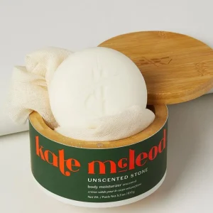 Beauty | Kate McLeod Unscented Body Stone Deep Moisturizing Lotion Bar