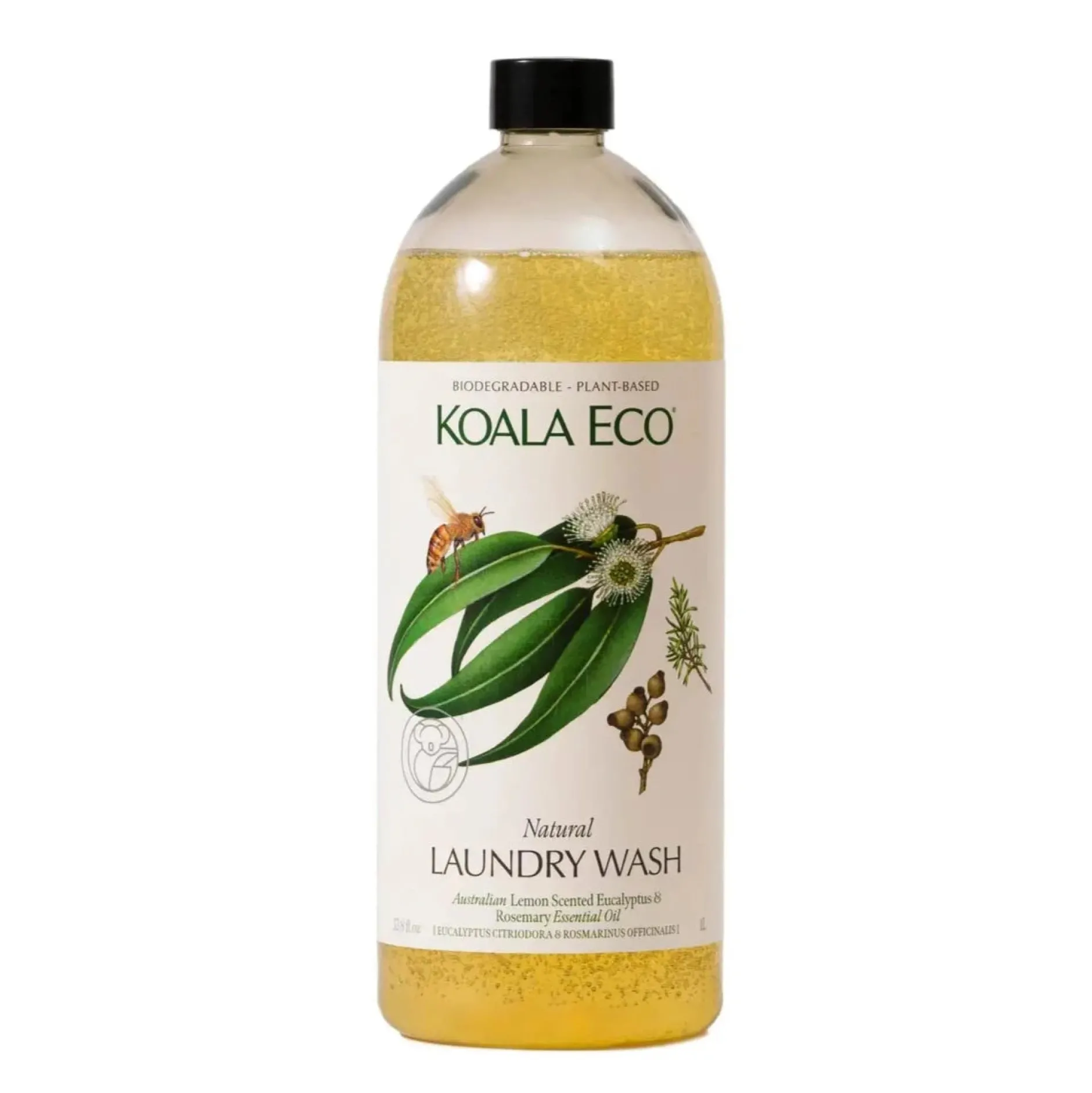 koala_eco_natural_laundry_0-1.webp Cleaning Essentials | Koala Eco Natural Laundry Wash Lemon Scented Eucalyptus & Rosemary