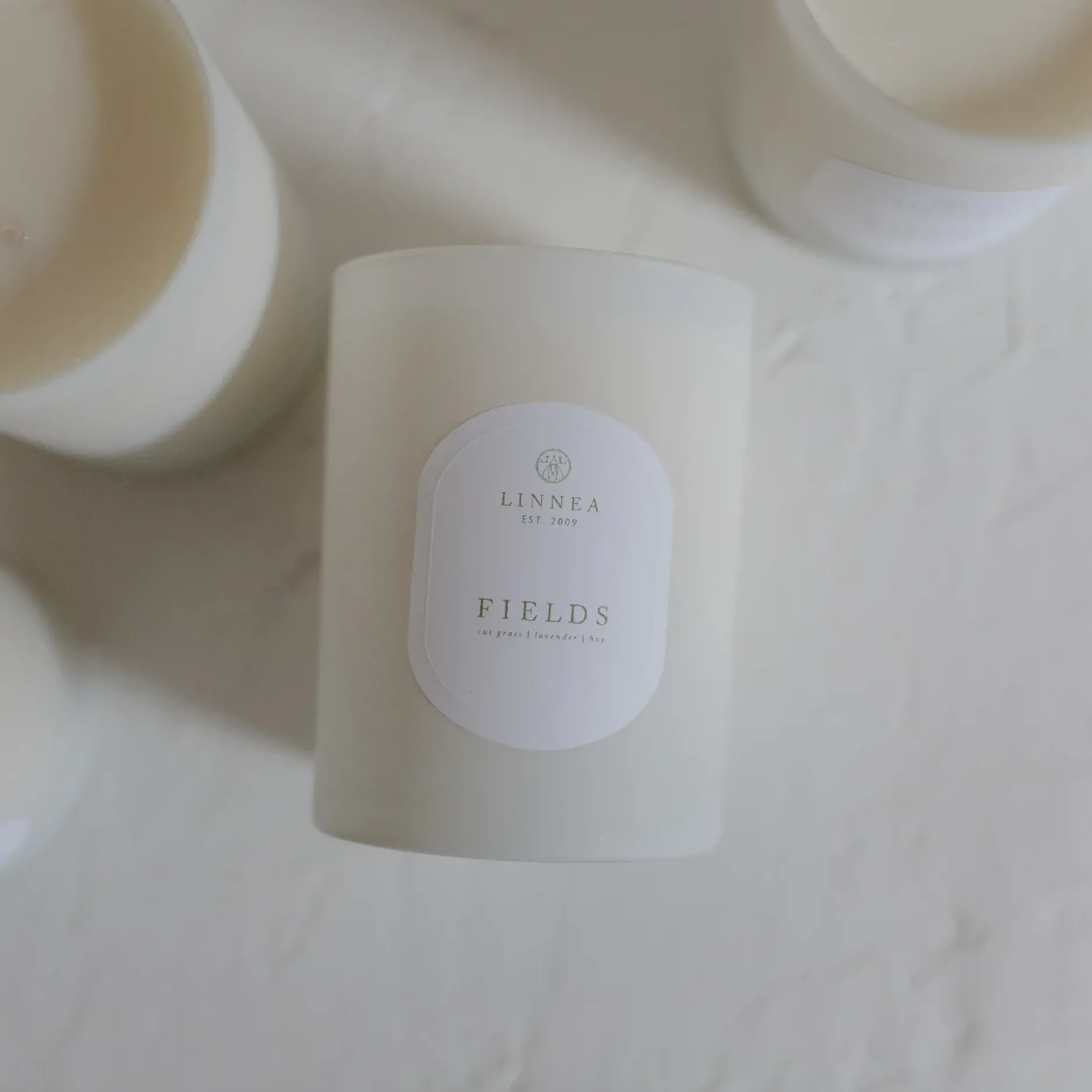 linneas_lights_double_wic_0-7.webp Candles | Linnea's Lights Linnea's Lights Double Wick Candle Fields