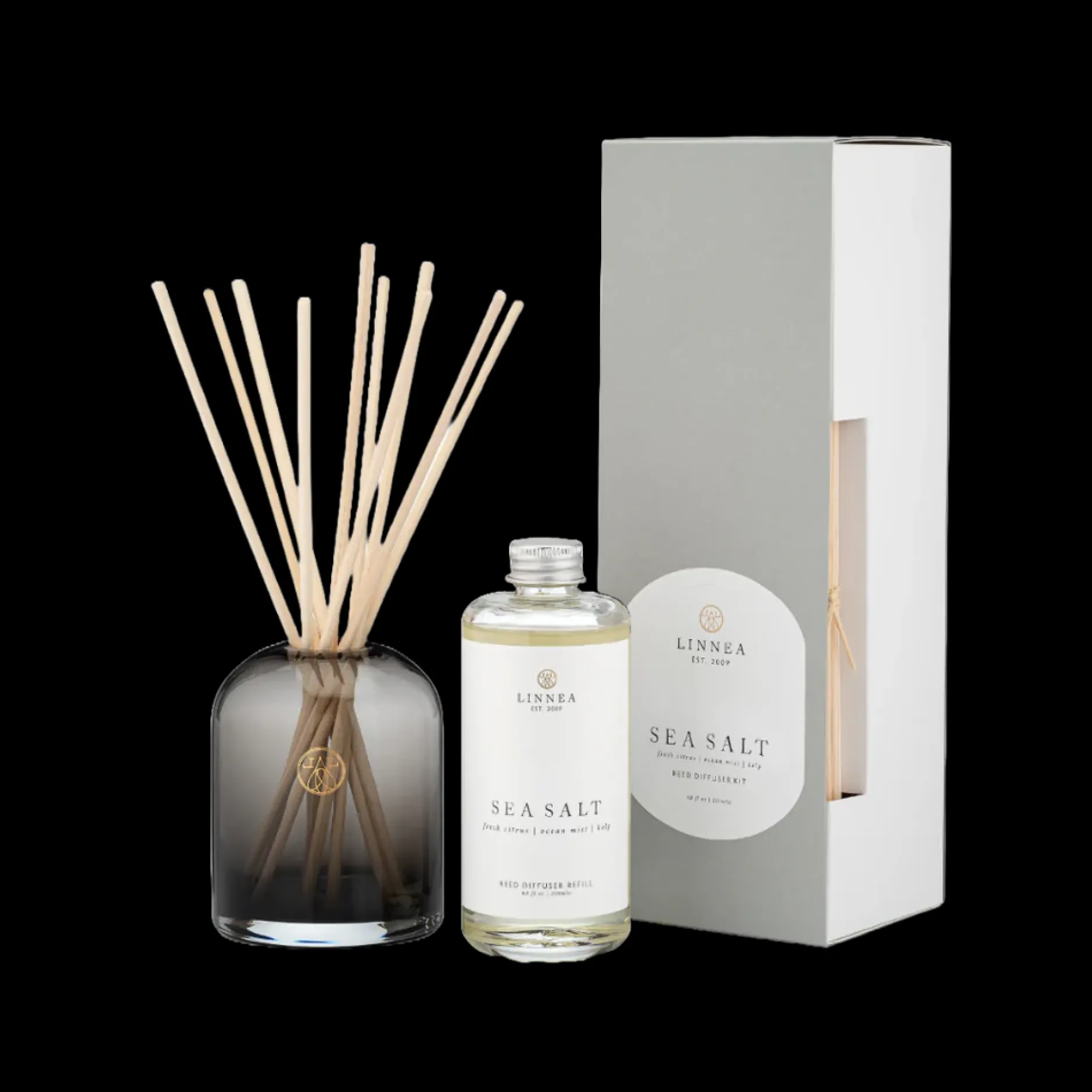 linneas_lights_sea_salt_r_0.webp Candles | Linnea's Lights Linnea's Lights Sea Salt Reed Diffuser