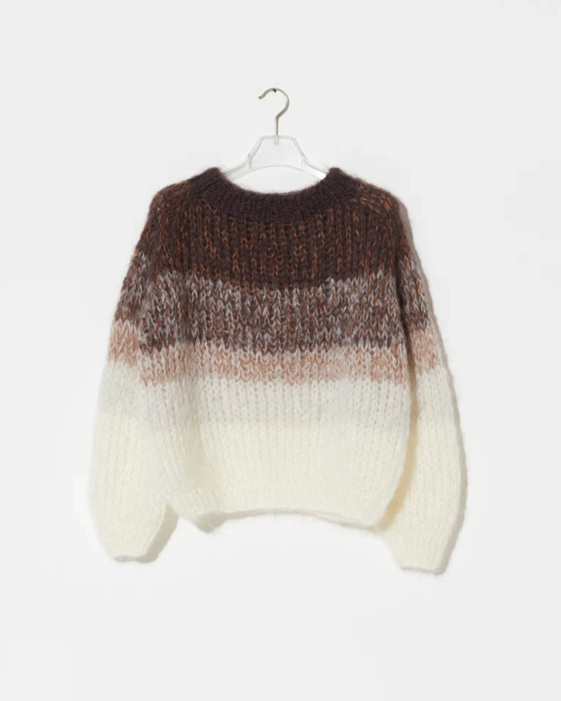 maiami_mohair_pullover_om_0.webp Sweaters | Maiami Mohair Pullover Ombre Brown Creme