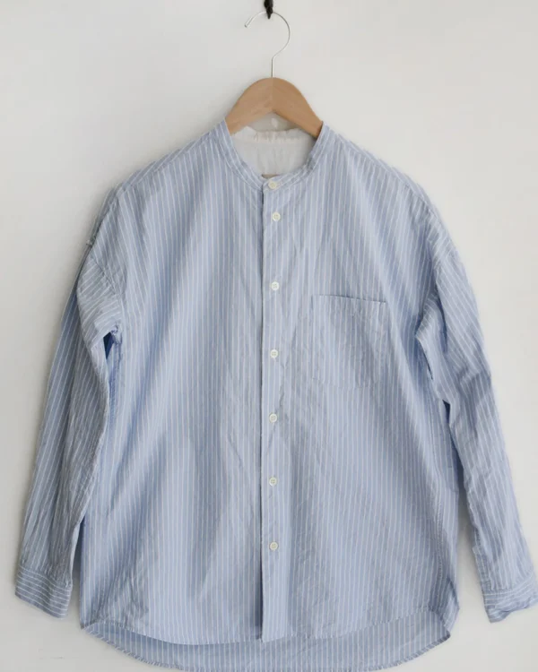 Shirts + Tops | Makie Charlie Shirt Blue Stripe