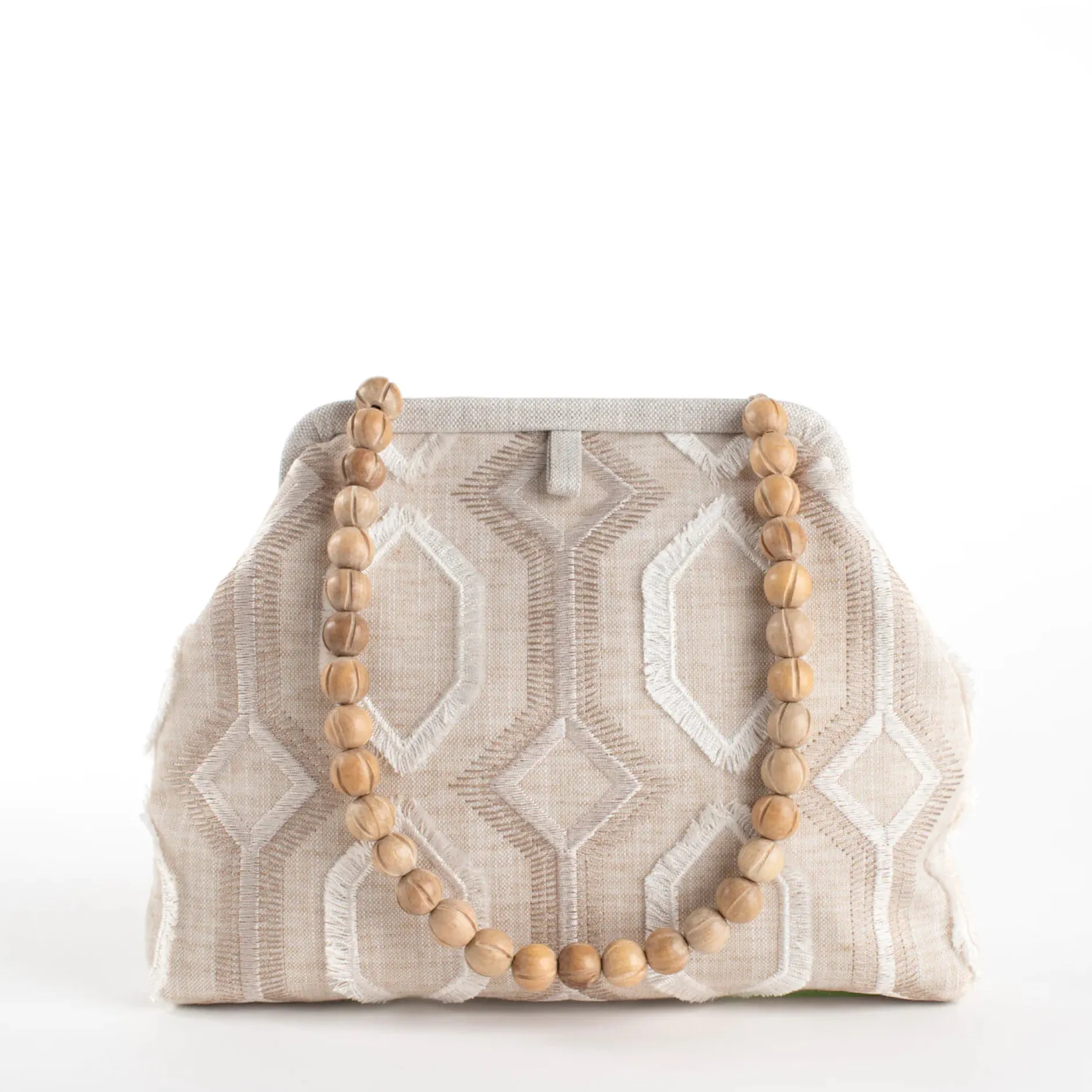 marian_paquette_danielle__0.webp Bags | Marian Paquette Danielle Embroidered Taupe / White