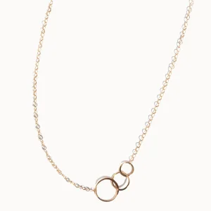 Jewelry | Melissa Joy Manning 14k Gold 16" Necklace with Three Graduated Hammere