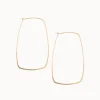 Jewelry | Melissa Joy Manning 14k Gold Extra Large Square Hoop