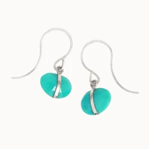 Jewelry | Melissa Joy Manning Sterling Silver Turquoise Single Drop Earrings